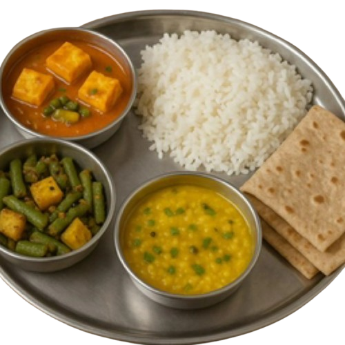 12oz Veg Curries, 38oz Rice & 4 Rotis (Mon - Fri) - Weekly